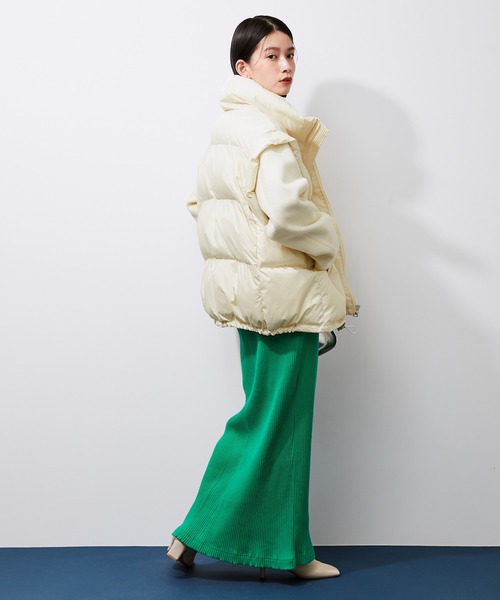 ADAM ET ROPE'（アダムエロペ）の「デタッチャブル中綿ベスト（その他