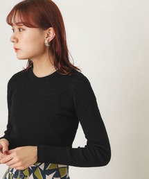 SENSE OF PLACE by URBAN RESEARCH | クルーネックリブコンパクトセーター(ニット/セーター)