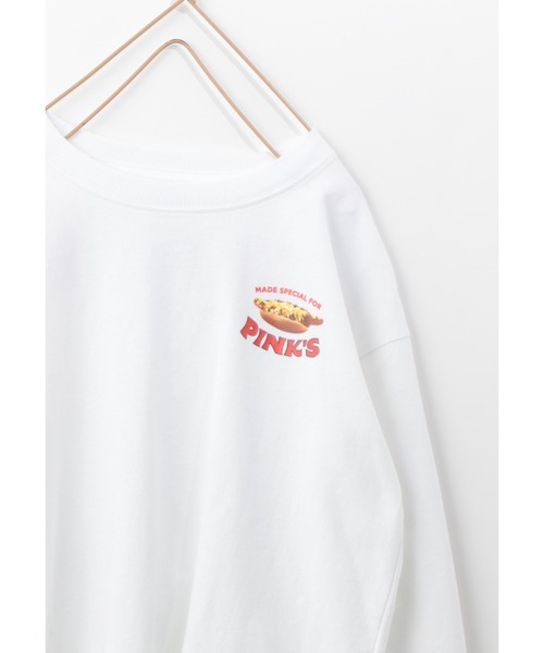 LOWRYS FARM(ローリーズファーム)の「PINK'sメニュープリントTシャツ 264313(Tシャツ/カットソー・キッズ・オフホワイト/ブルー・110cm/120cm/130cm/140cm/150cm)」の17枚目の写真