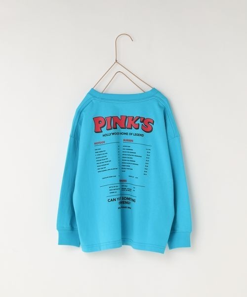 LOWRYS FARM(ローリーズファーム)の「PINK'sメニュープリントTシャツ 264313(Tシャツ/カットソー・キッズ・オフホワイト/ブルー・110cm/120cm/130cm/140cm/150cm)」の20枚目の写真