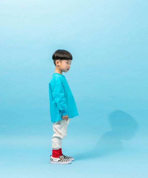 LOWRYS FARM(ローリーズファーム)の「PINK'sメニュープリントTシャツ 264313(Tシャツ/カットソー・キッズ・オフホワイト/ブルー・110cm/120cm/130cm/140cm/150cm)」の13枚目の写真