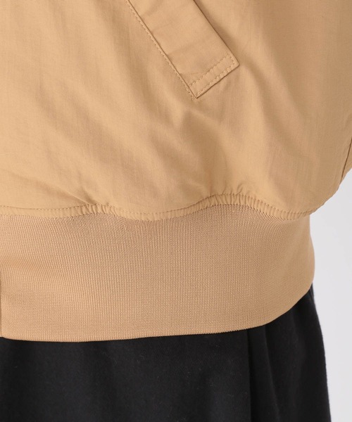 studio CLIP（スタディオクリップ）の「MA-1ブルゾン（MA-1・レディース・アイボリー/カーキ/ベージュ・LARGE/MEDIUM）」の7枚目の写真