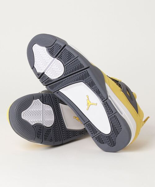 NIKE（ナイキ）の「NIKE AIR JORDAN 4 RETRO CT8527-700（スニーカー・メンズ・イエロー・27cm/27.5cm/26.5cm）」の3枚目の写真