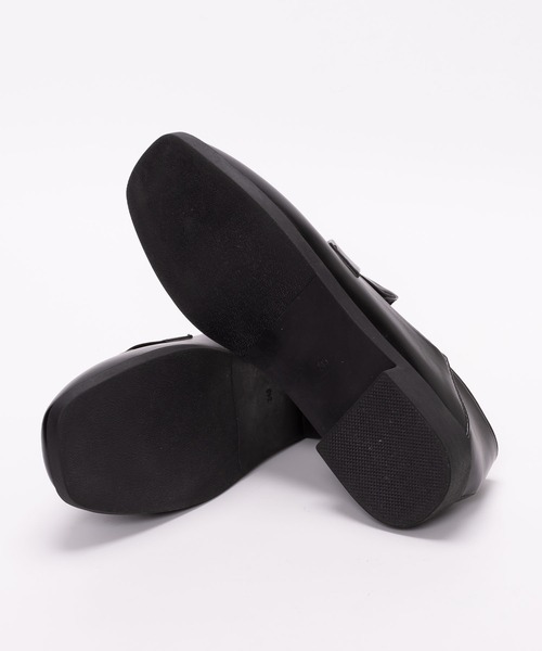 SVEC(シュベック)の「かかとが踏める スクエアトゥ コインローファー(ローファー・レディース・ブラック/ブラウン・39/36/35/38/37)」の7枚目の写真