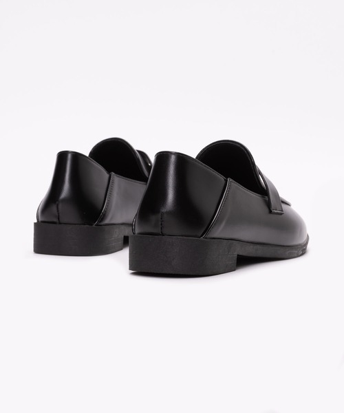 SVEC(シュベック)の「かかとが踏める スクエアトゥ コインローファー(ローファー・レディース・ブラック/ブラウン・39/36/35/38/37)」の8枚目の写真