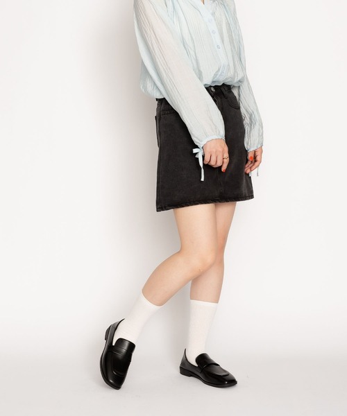 SVEC(シュベック)の「かかとが踏める スクエアトゥ コインローファー(ローファー・レディース・ブラック/ブラウン・39/36/35/38/37)」の21枚目の写真