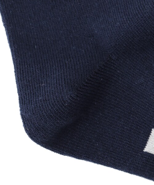 SHOO・LA・RUE（シューラルー）の「◆フリルドットショートソックス（ソックス/靴下・キッズ・ネイビー/アイボリー/ライトパープル/ピンク系・56/59/53）」の7枚目の写真