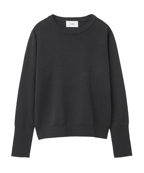 CLANE（クラネ）の「【CLANE/クラネ】ベーシックコンパクトニット 12106-2022（ニット/セーター・レディース・アイボリー/ブラック/ブルー/オレンジ・1）」の22枚目の写真