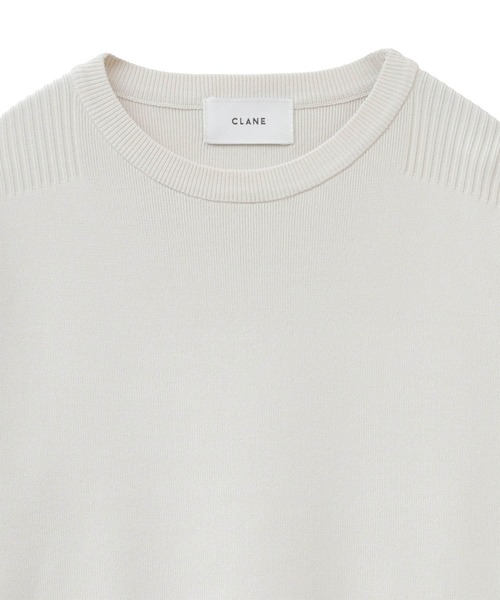 CLANE（クラネ）の「【CLANE/クラネ】ベーシックコンパクトニット 12106-2022（ニット/セーター・レディース・アイボリー/ブラック/ブルー/オレンジ・1）」の13枚目の写真