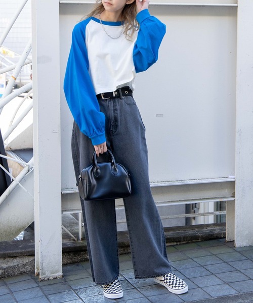 WEGO（ウィゴー）の「WEGO/ラグランショートロンT（Tシャツ