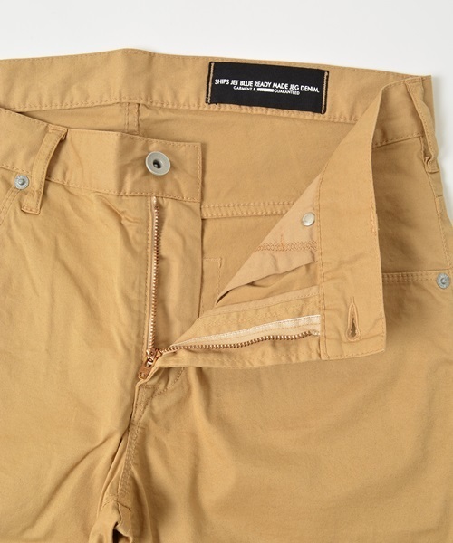 SHIPS JET BLUE(シップスジェットブルー)の「SHIPS JET BLUE(シップス ジェットブルー): ツイル カラージェギンス スキニーパンツ■(その他パンツ・メンズ・ホワイト系その他/ブラック/カーキ/ブルー/ネイビー・SMALL/MEDIUM/LARGE)」の10枚目の写真