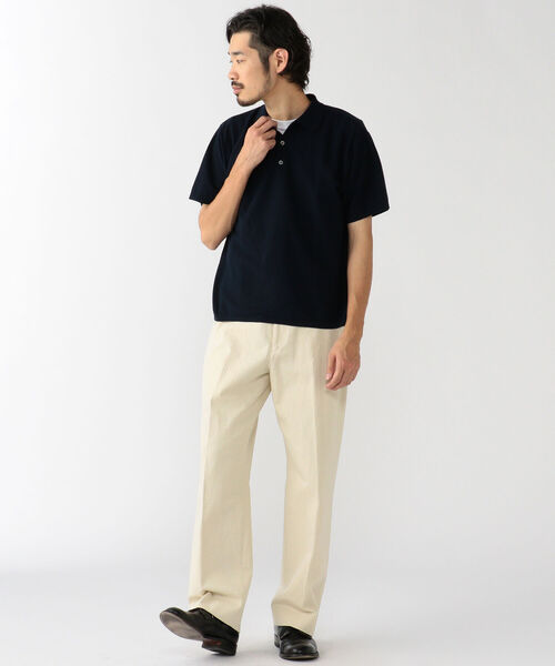 BATONER バトナー ニットポロシャツ ビームスプラス別注 BEAMS PLUS（ビームス プラス）【別注】BATONER / KNIT POLO