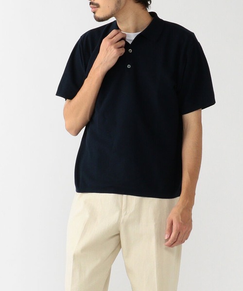 BATONER バトナー ニットポロシャツ ビームスプラス別注 BEAMS PLUS（ビームス プラス）【別注】BATONER / KNIT POLO