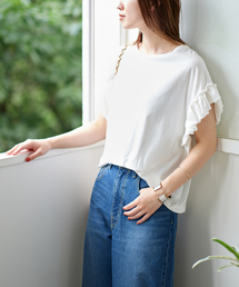 JOURNAL STANDARD | 《WEB限定》クリアコットンフリルTee(Tシャツ/カットソー)