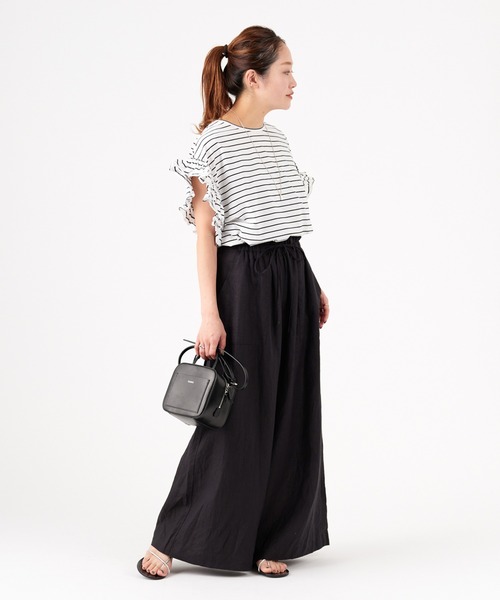 JOURNAL STANDARD(ジャーナルスタンダード)の「《WEB限定》クリアコットンフリルTee(Tシャツ/カットソー・レディース・ブラック/ホワイト/ホワイト系その他・FREE)」の16枚目の写真