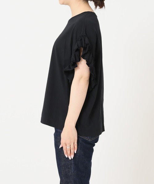 JOURNAL STANDARD(ジャーナルスタンダード)の「《WEB限定》クリアコットンフリルTee(Tシャツ/カットソー・レディース・ブラック/ホワイト/ホワイト系その他・FREE)」の20枚目の写真