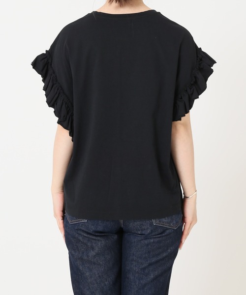 JOURNAL STANDARD(ジャーナルスタンダード)の「《WEB限定》クリアコットンフリルTee(Tシャツ/カットソー・レディース・ブラック/ホワイト/ホワイト系その他・FREE)」の21枚目の写真