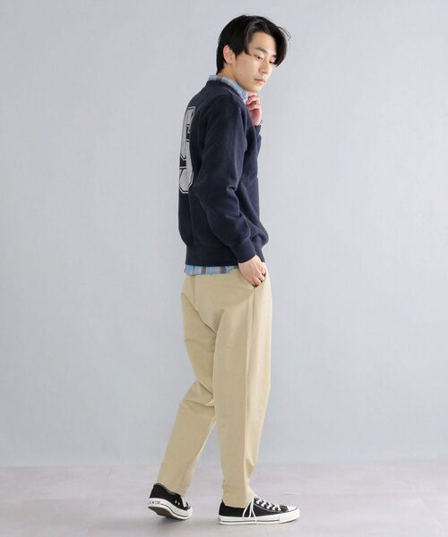 SHIPS(シップス)の「*SHIPS: ビッグシルエット SHIPS UNIVERSITY プリント スウェット(スウェット・メンズ・ダークブルー・MEDIUM/LARGE/X-LARGE)」の7枚目の写真