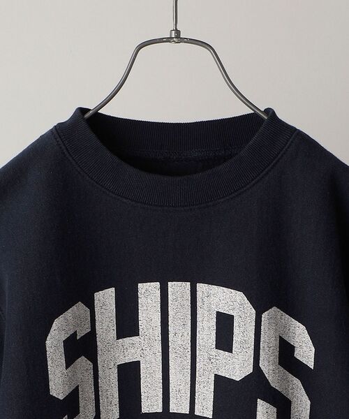 SHIPS(シップス)の「*SHIPS: ビッグシルエット SHIPS UNIVERSITY プリント スウェット(スウェット・メンズ・ダークブルー・MEDIUM/LARGE/X-LARGE)」の17枚目の写真