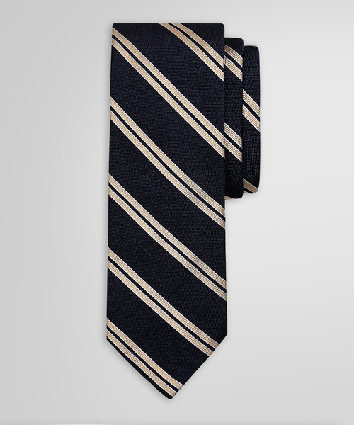 アウトレットsale ラグジュアリー ダブルフレームドストライプタイ ネクタイ Brooks Brothers ブルックスブラザーズ のファッション オンライン販売品 Vokkvd Vlg Ru