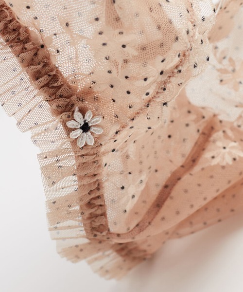 Intimissimi（インティミッシミ）の「Little Pleasures ブラジリアンパンティ（ショーツ・レディース・ベージュ×ブラック/ホワイト×ブラック・L/M/S）」の11枚目の写真