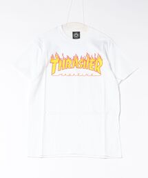 【THRASHER/スラッシャー】 FLAME TEE(UN)