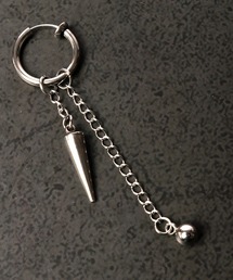 FUNALIVE（ファンアライブ）の「JON アシンメトリー　ステンレスイヤリング　片耳用　韓国製（ピアス（片耳用））」