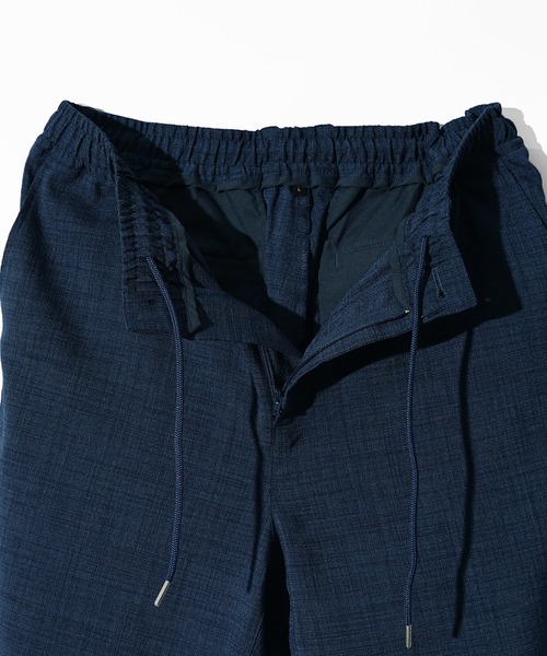 SOMEIDFF】リネンライクブッチャーパンツ メンズ（スラックス