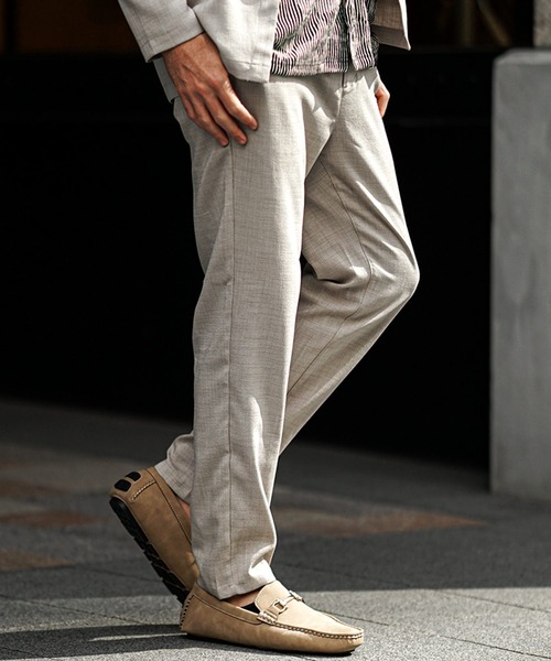 SOMEDIFF(サムディフ)の「【SOMEIDFF】リネンライクブッチャーパンツ メンズ(スラックス・メンズ・ブラック/ベージュ/ネイビー/ベージュ系1/ブラック系1/ネイビー系1・M/L/XL)」の19枚目の写真