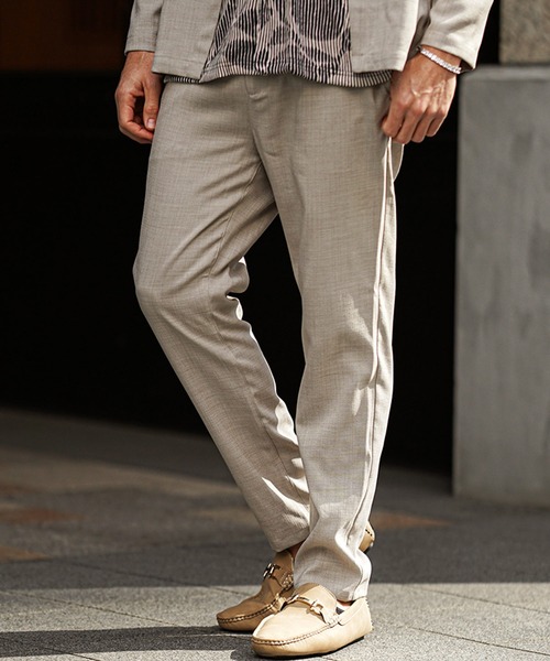 SOMEDIFF(サムディフ)の「【SOMEIDFF】リネンライクブッチャーパンツ メンズ(スラックス・メンズ・ブラック/ベージュ/ネイビー/ベージュ系1/ブラック系1/ネイビー系1・M/L/XL)」の20枚目の写真