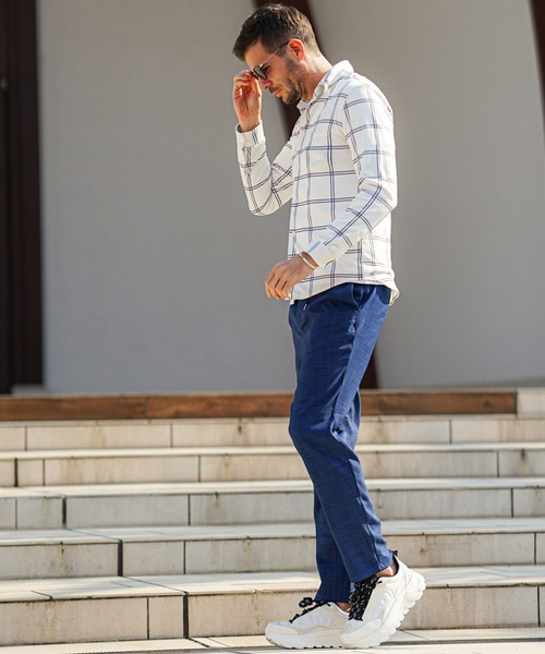 SOMEDIFF(サムディフ)の「【SOMEIDFF】リネンライクブッチャーパンツ メンズ(スラックス・メンズ・ブラック/ベージュ/ネイビー/ベージュ系1/ブラック系1/ネイビー系1・M/L/XL)」の14枚目の写真