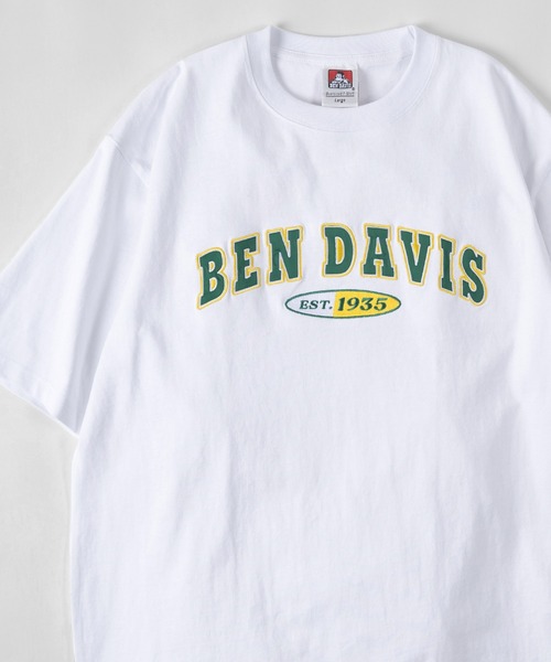 BEN DAVIS(ベンデイビス)の「【BEN DAVIS/ベンデイビス】シンプルスタジアムロゴ サテンワッペン 半袖Tシャツ/ベースボールロゴ(Tシャツ/カットソー・レディース・ホワイト/チャコールグレー/アッシュグレー/ネイビー・M/L/XL)」の15枚目の写真