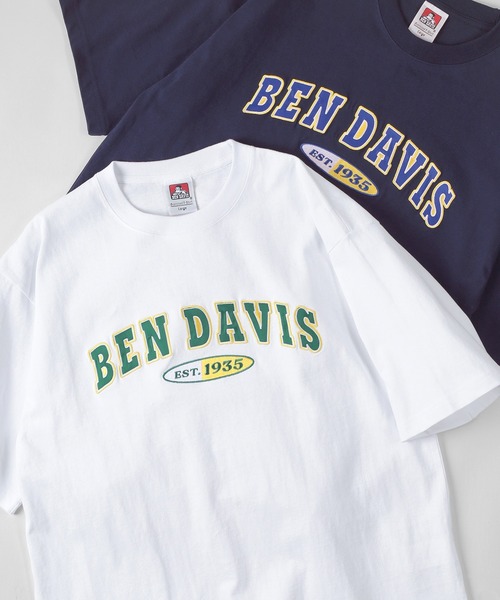 BEN DAVIS(ベンデイビス)の「【BEN DAVIS/ベンデイビス】シンプルスタジアムロゴ サテンワッペン 半袖Tシャツ/ベースボールロゴ(Tシャツ/カットソー・レディース・ホワイト/チャコールグレー/アッシュグレー/ネイビー・M/L/XL)」の11枚目の写真
