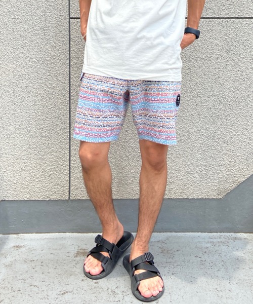 VISSLA(ヴィスラ)の「VISSLA/ヴィスラ ボードショーツ/トランクス/水着 M108XCUR(水着・メンズ・ブラック/ブルー・32inch/30inch)」の4枚目の写真