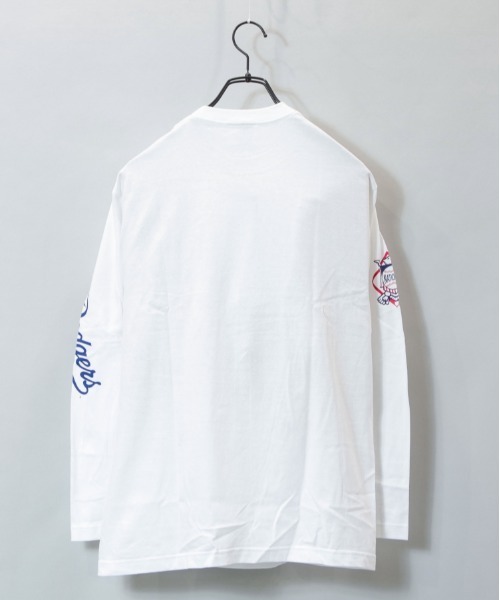 Fanatics（ファナティクス）の「MLB/エムエルビーロングスリーブTシャツ（Tシャツ/カットソー・メンズ・ホワイト/ブラック・M/L/XL/XXL）」の7枚目の写真