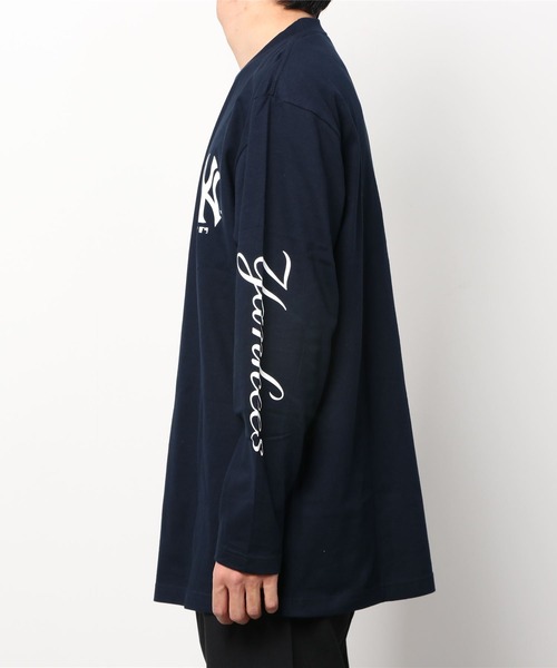 Fanatics（ファナティクス）の「MLB/エムエルビーロングスリーブTシャツ（Tシャツ/カットソー・メンズ・ホワイト/ブラック・M/L/XL/XXL）」の11枚目の写真