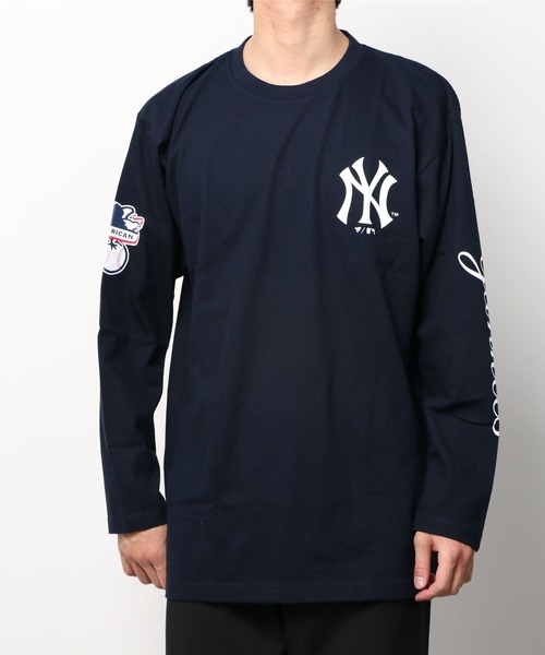 Fanatics（ファナティクス）の「MLB/エムエルビーロングスリーブTシャツ（Tシャツ/カットソー・メンズ・ホワイト/ブラック・M/L/XL/XXL）」の10枚目の写真