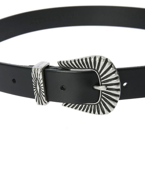 ALEXIA STAM（アリシアスタン）の「Western Belt/ウエスタンベルト（ベルト・レディース・ブラック/ブラウン・FREE）」の6枚目の写真