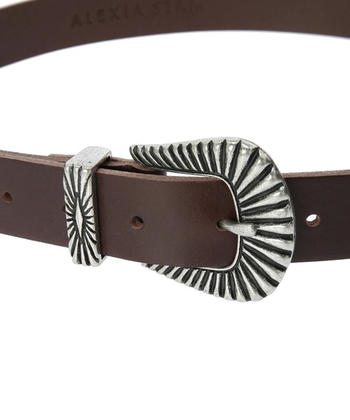 ALEXIA STAM（アリシアスタン）の「Western Belt/ウエスタンベルト（ベルト・レディース・ブラック/ブラウン・FREE）」の12枚目の写真