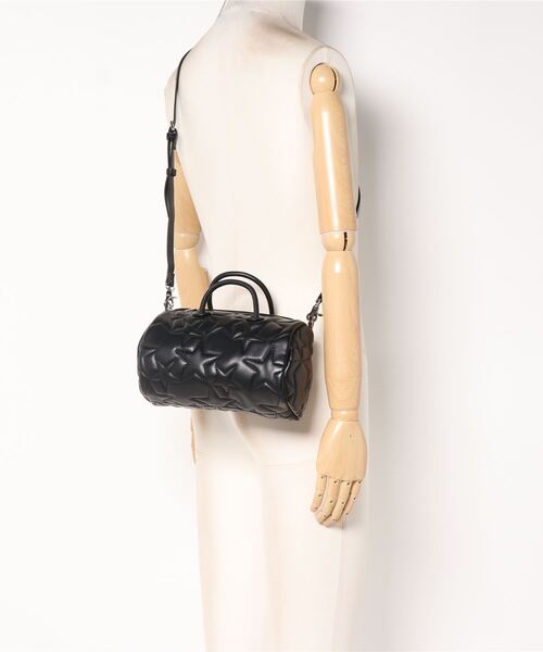 Casselini（キャセリーニ）の「キルティングドラムバッグ（ドラムバッグ・レディース・ブラック/シルバー・ONE SIZE）」の10枚目の写真