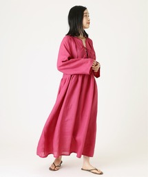 journal standard L'essage | 80Linenフロントリボンワンピース(ワンピース)