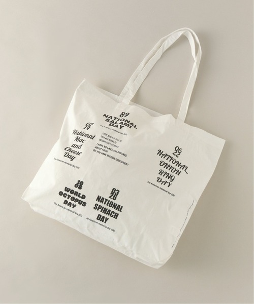 417 EDIFICE（フォーワンセブンエディフィス）の「【VOIRY STORE / ヴォイリーストア】TOUGH  COTTON  BAG-B（ショルダーバッグ・メンズ・ホワイト/チャコールグレー・FREE）」の2枚目の写真