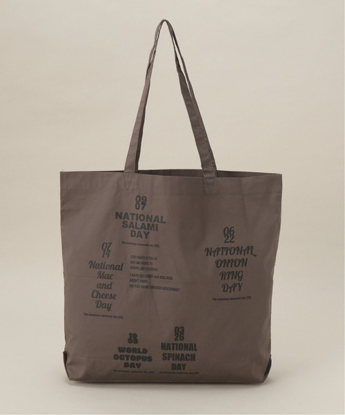 417 EDIFICE（フォーワンセブンエディフィス）の「【VOIRY STORE / ヴォイリーストア】TOUGH  COTTON  BAG-B（ショルダーバッグ・メンズ・ホワイト/チャコールグレー・FREE）」の5枚目の写真