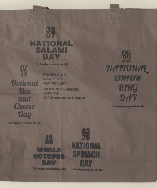 417 EDIFICE（フォーワンセブンエディフィス）の「【VOIRY STORE / ヴォイリーストア】TOUGH  COTTON  BAG-B（ショルダーバッグ・メンズ・ホワイト/チャコールグレー・FREE）」の8枚目の写真