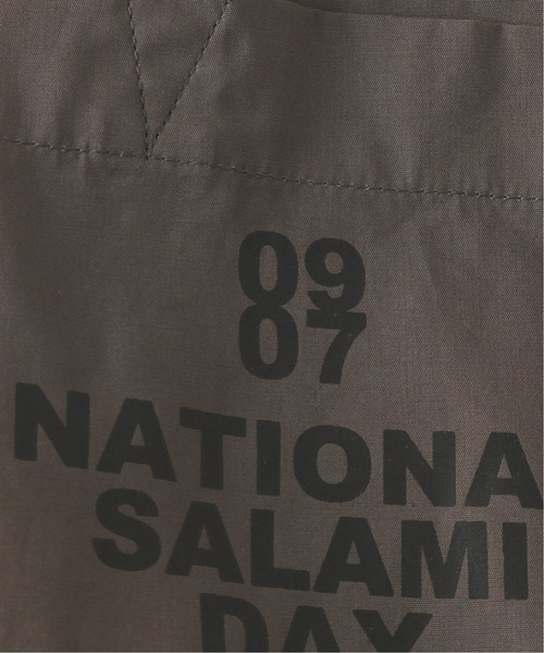 417 EDIFICE（フォーワンセブンエディフィス）の「【VOIRY STORE / ヴォイリーストア】TOUGH  COTTON  BAG-B（ショルダーバッグ・メンズ・ホワイト/チャコールグレー・FREE）」の10枚目の写真