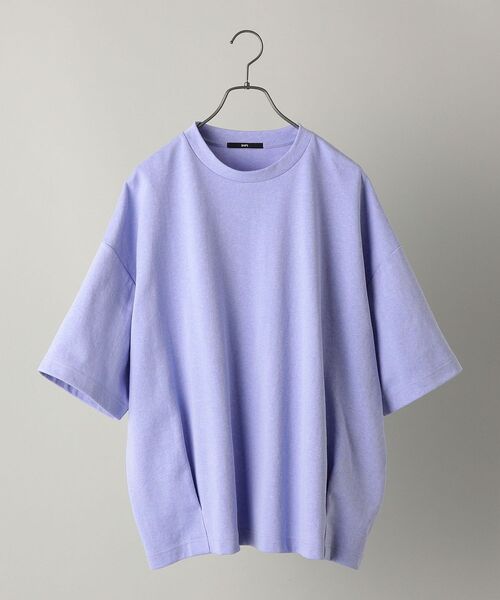 SHIPS(シップス)の「*SHIPS: ビッグシルエット スムース タック Tシャツ(Tシャツ/カットソー・メンズ・ホワイト/ベージュ/ダークグレー/ラベンダー・SMALL/MEDIUM/LARGE)」の14枚目の写真