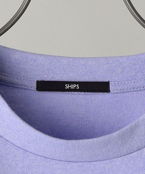 SHIPS(シップス)の「*SHIPS: ビッグシルエット スムース タック Tシャツ(Tシャツ/カットソー・メンズ・ホワイト/ベージュ/ダークグレー/ラベンダー・SMALL/MEDIUM/LARGE)」の12枚目の写真