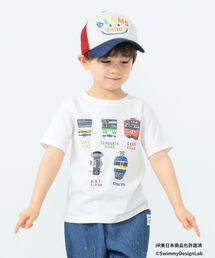 BEAMS mini | BEAMS mini / JR フロントプリントTシャツ 22S（90～150㎝）(Tシャツ/カットソー)