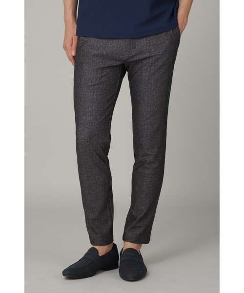 HIGH STREET(ハイストリート)の「HIGH STREET∴ハイテンションデニムプリントイージーパンツ(デニムパンツ・メンズ・ネイビー/ブラック・M/L/LL)」の1枚目の写真