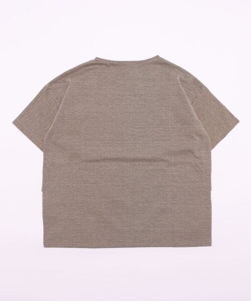 FIL DE FER(フィルデフェール)の「OLDストライプ 半袖カットソー(Tシャツ/カットソー・レディース・ブラック/レッド・FREE)」の12枚目の写真